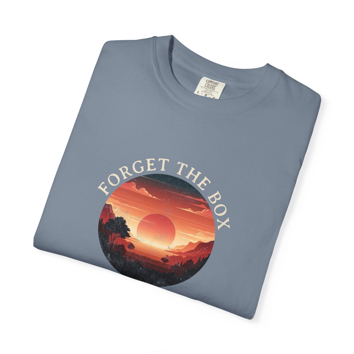 Forget the Box "Think Outside" Camping Hiking Beach Lake T-Shirt
