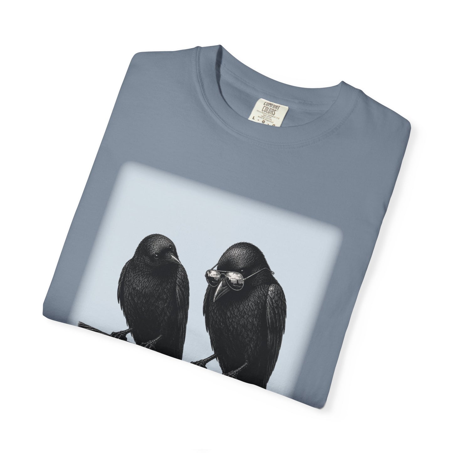 Collect Shiny Things Funny Crow T-Shirt, Raven & Crow Lover Gift Birdwatcher Graphic Tee