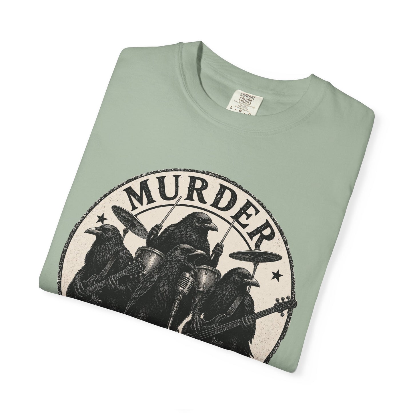 Murder World Tour Crow T-Shirt | Funny Crow Graphic Tee