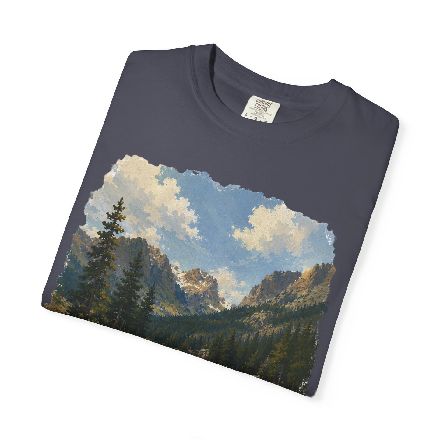 Rocky Mountain National Park T-Shirt — Scenic Lake Vintage Nature Tee
