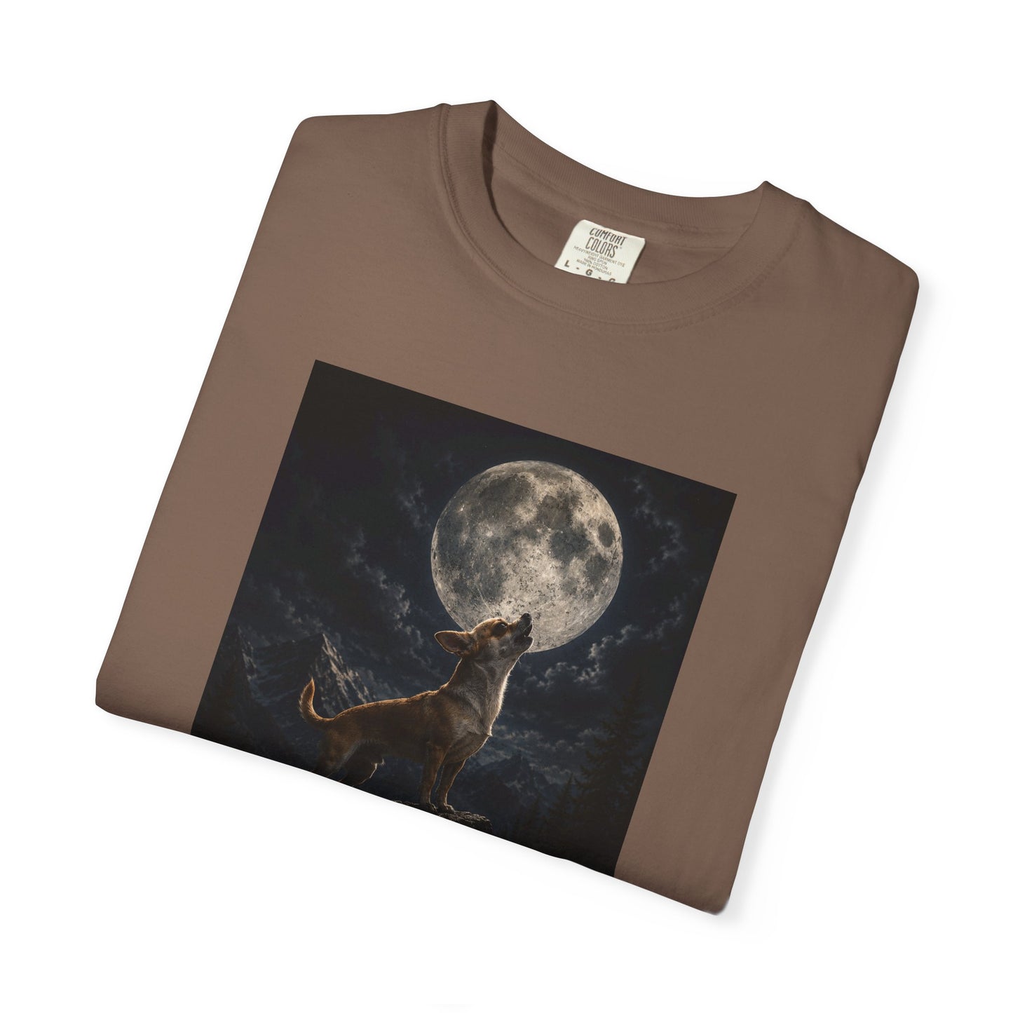 Pocket Wolf Chihuahua Howling T-Shirt