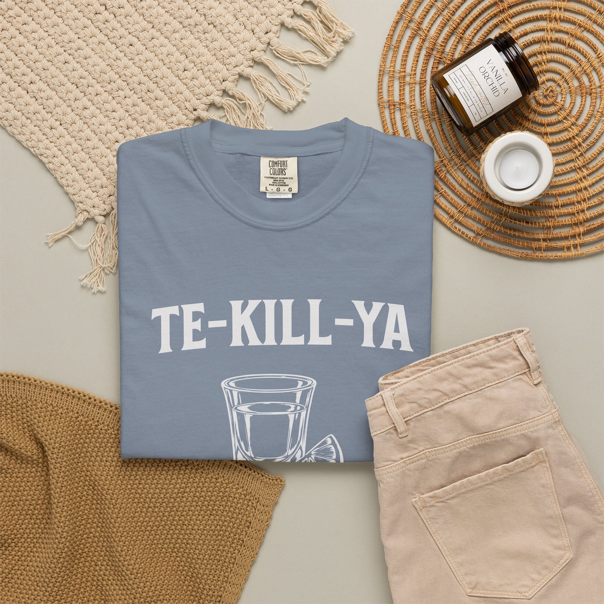 TE-KILL-YA Shirt - FunnyTequila Graphic Tee