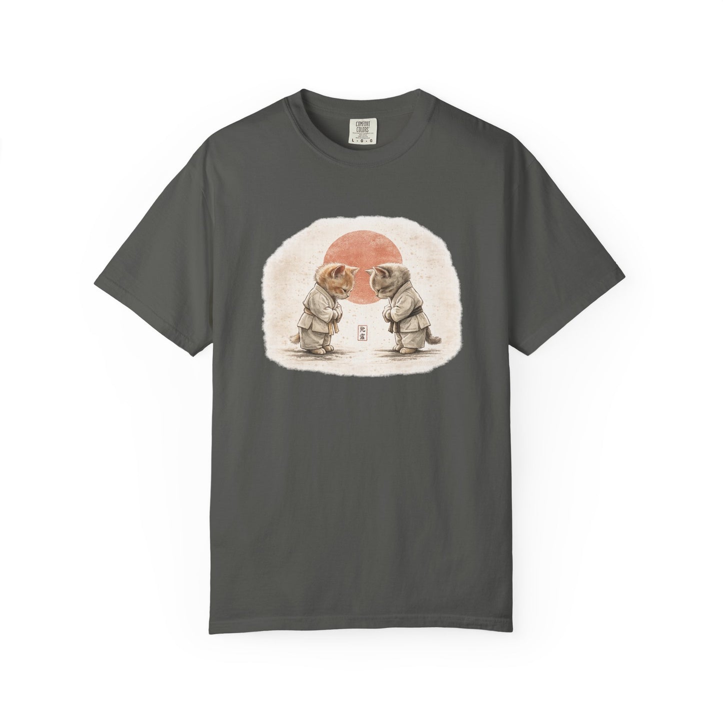 Vintage Dojo Kittens T-Shirt — Bowing Kittens Martial Arts Tee