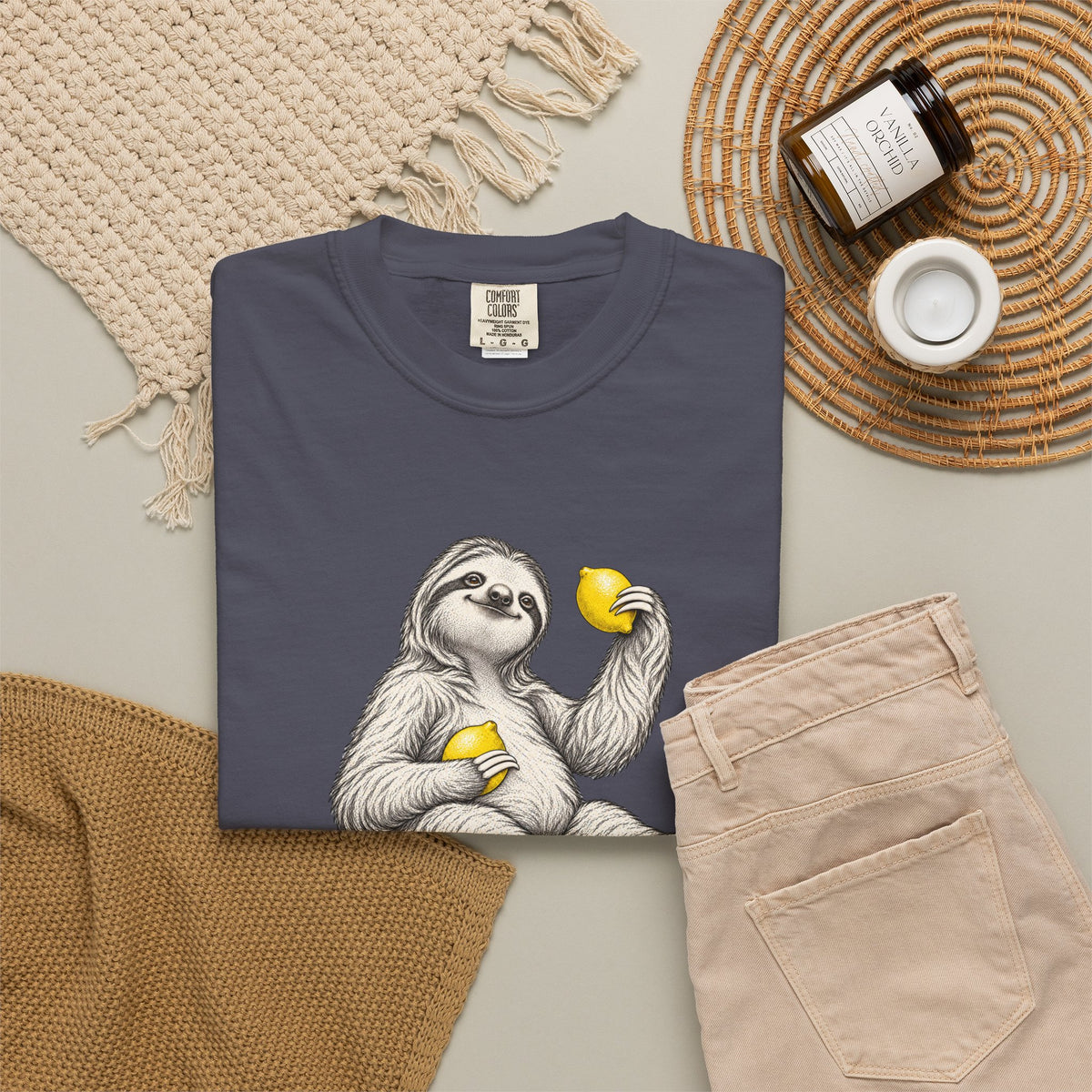When Life Gives You Lemons Sloth T-Shirt