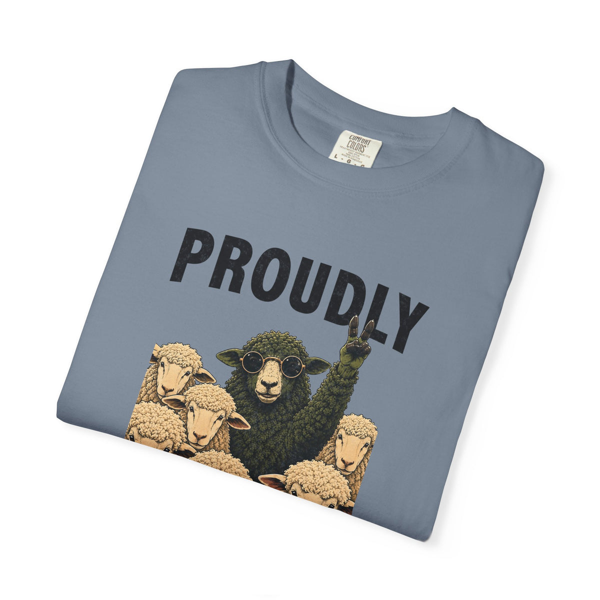 Proudly Different Black Sheep Shirt – Funny Individuality Graphic Tee