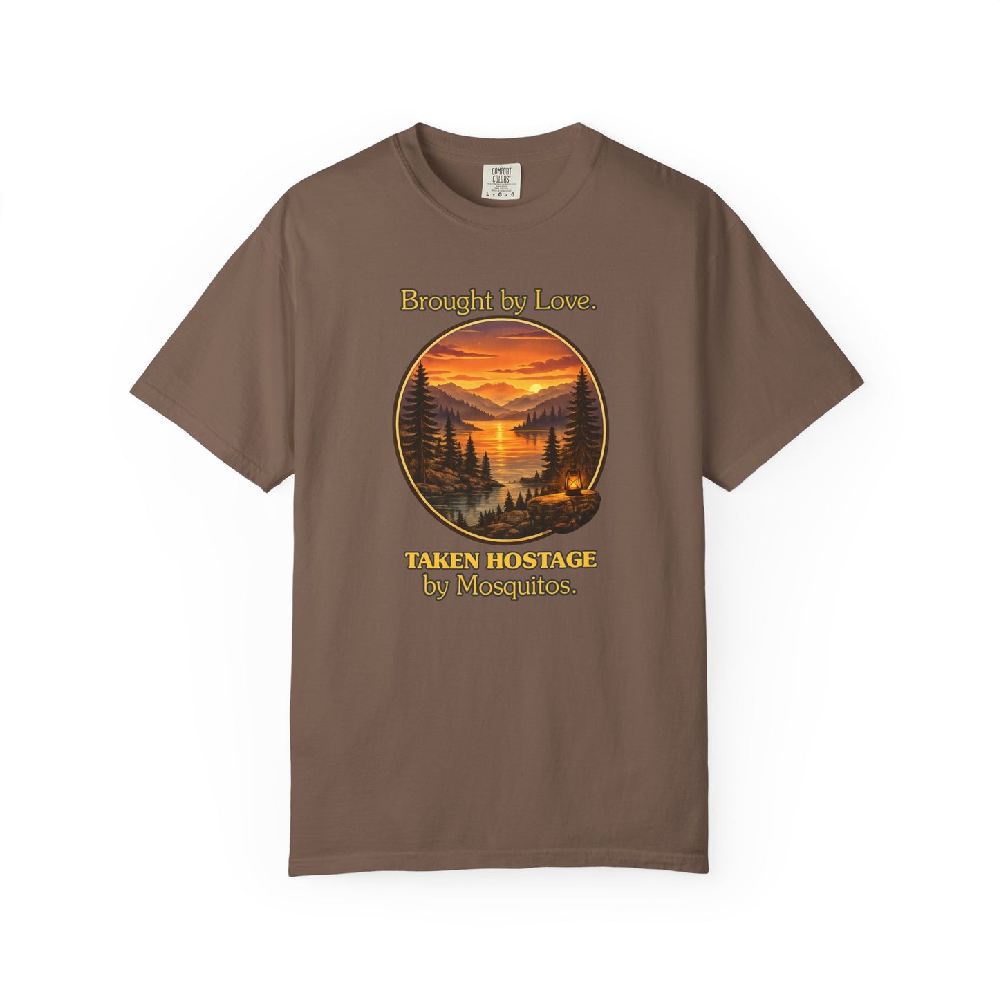 Great Outdoors Mosquito Humor T-Shirt — 'Tired of Getting Eaten Alive'