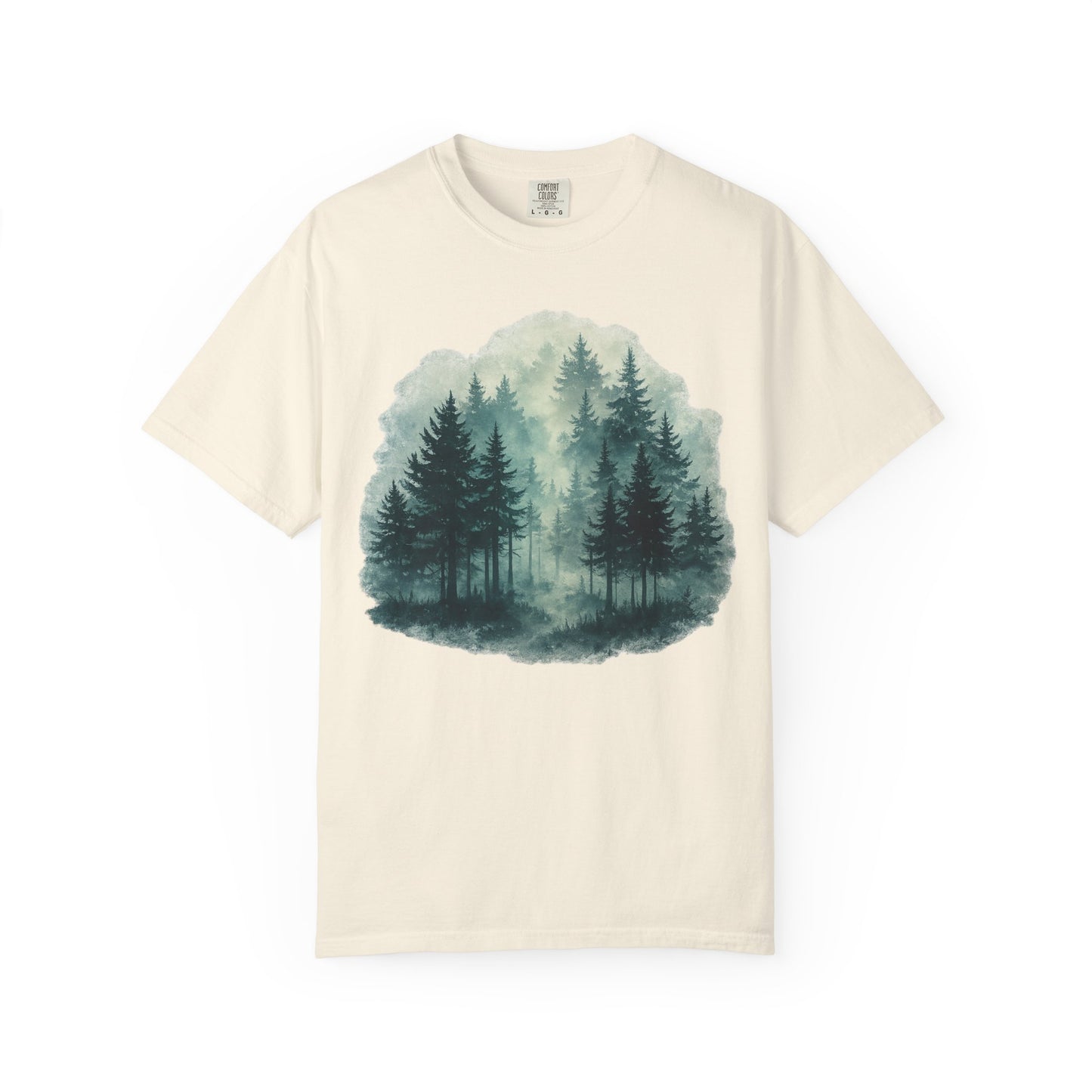 Forest Trees Calming Art T-Shirt
