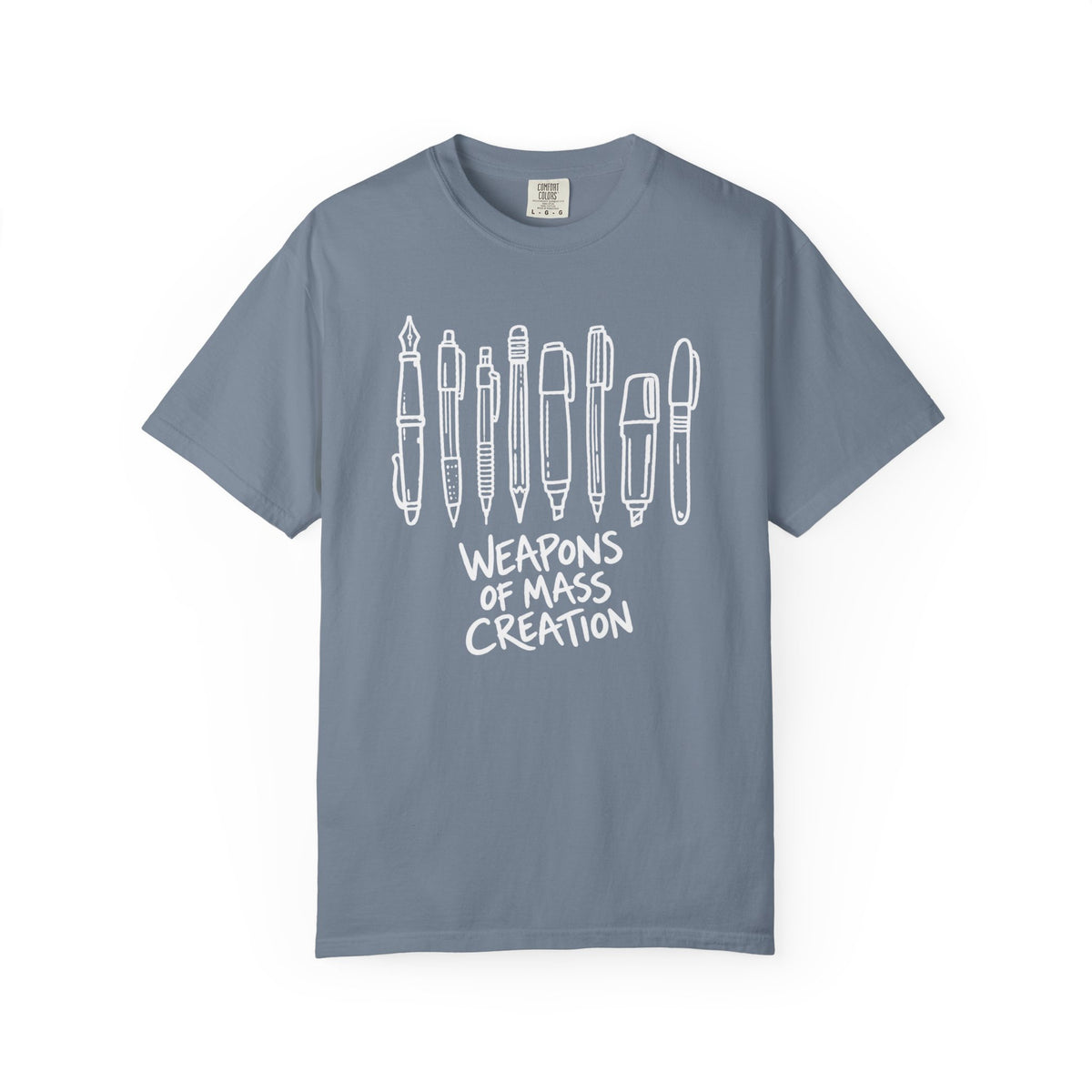 Weapons of Mass Creation Writer's Tools Graphic Tee