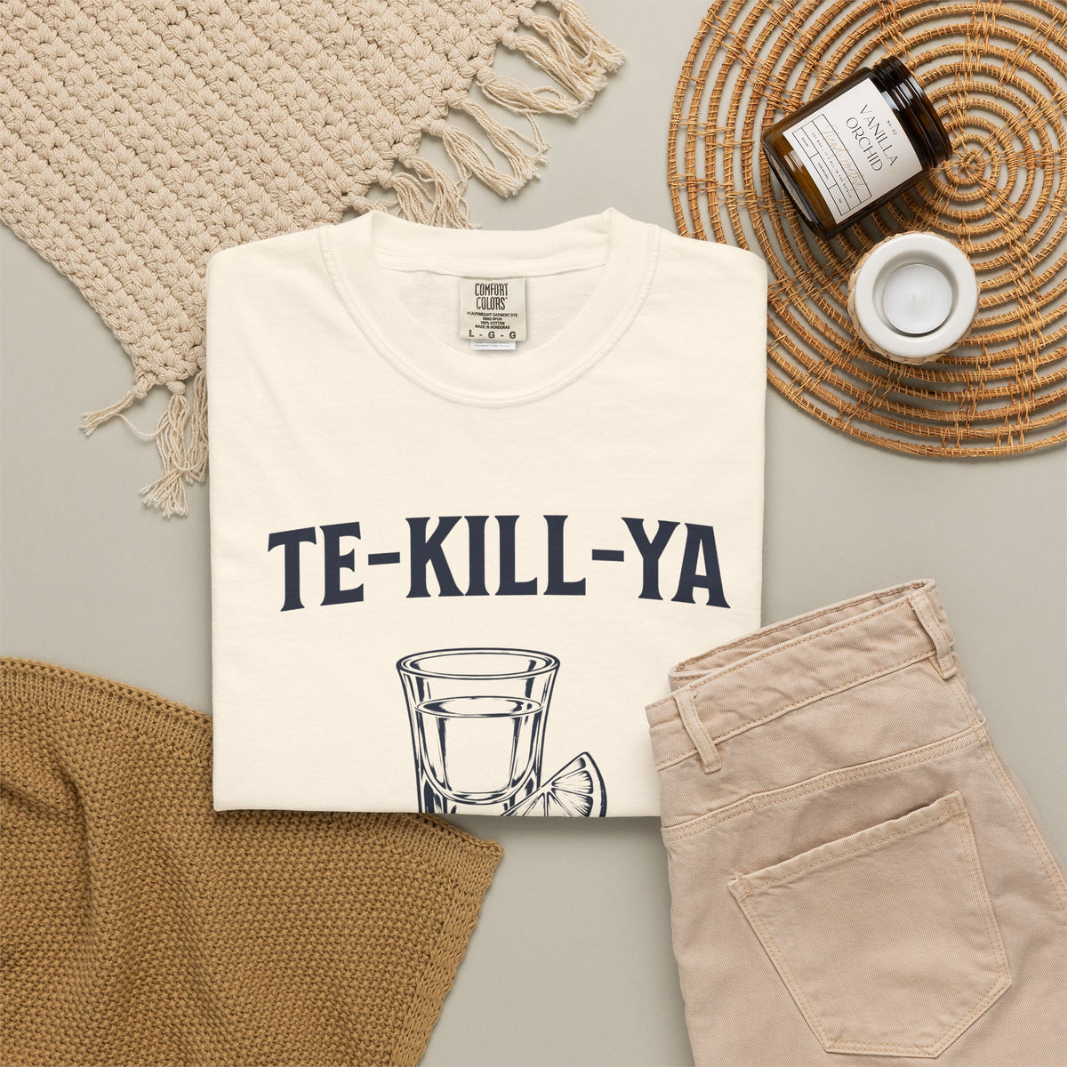 TE-KILL-YA Shirt - FunnyTequila Graphic Tee