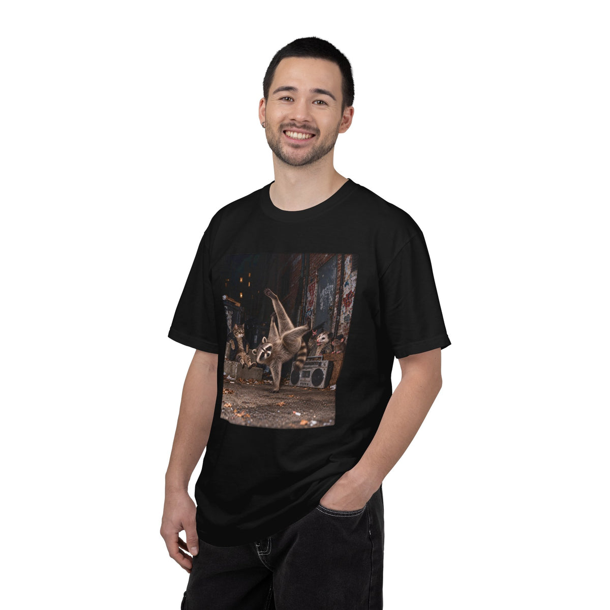 Breakdancing Raccoon and Trash Pandas Shirt