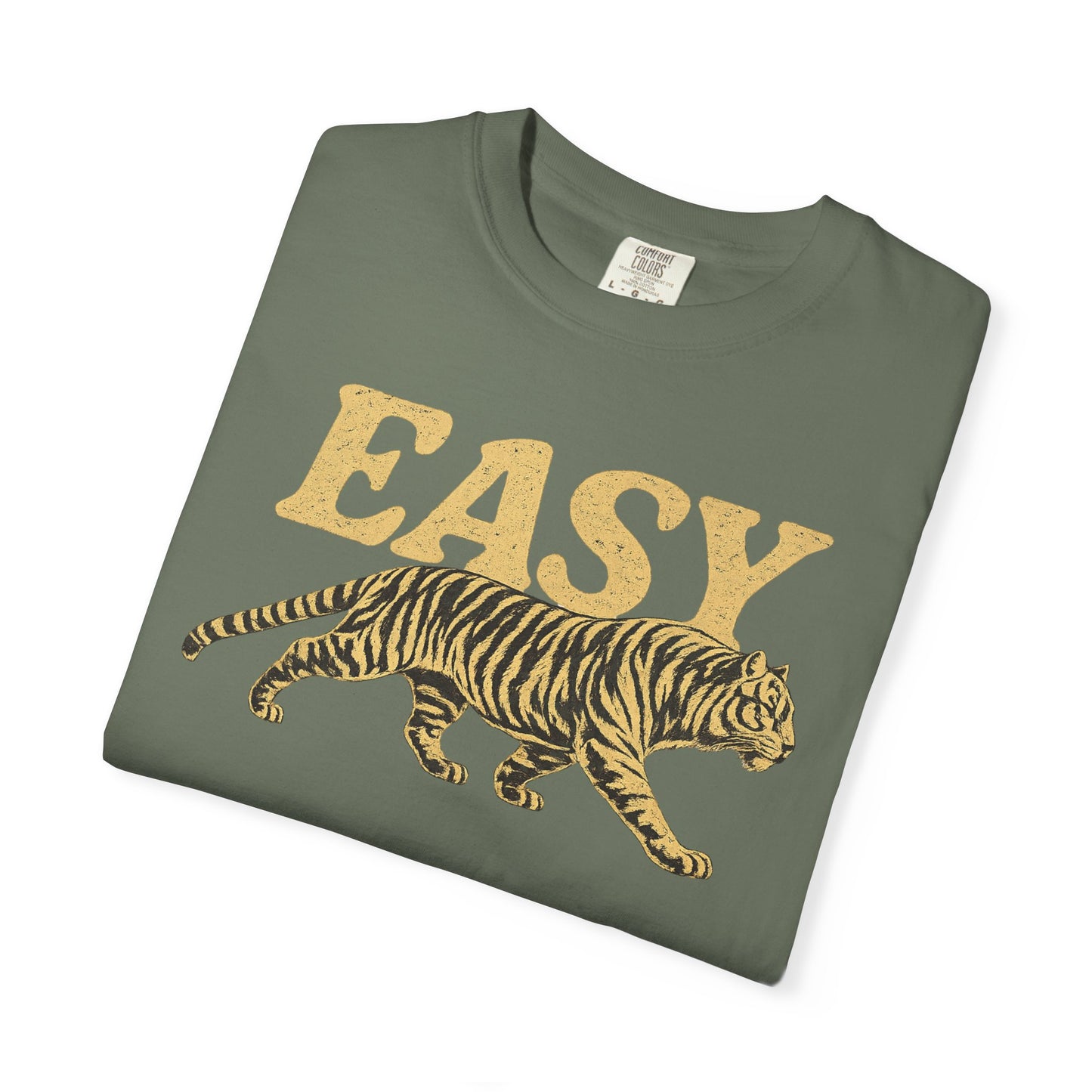 Easy Tiger Funny Retro Vintage Graphic T-Shirt
