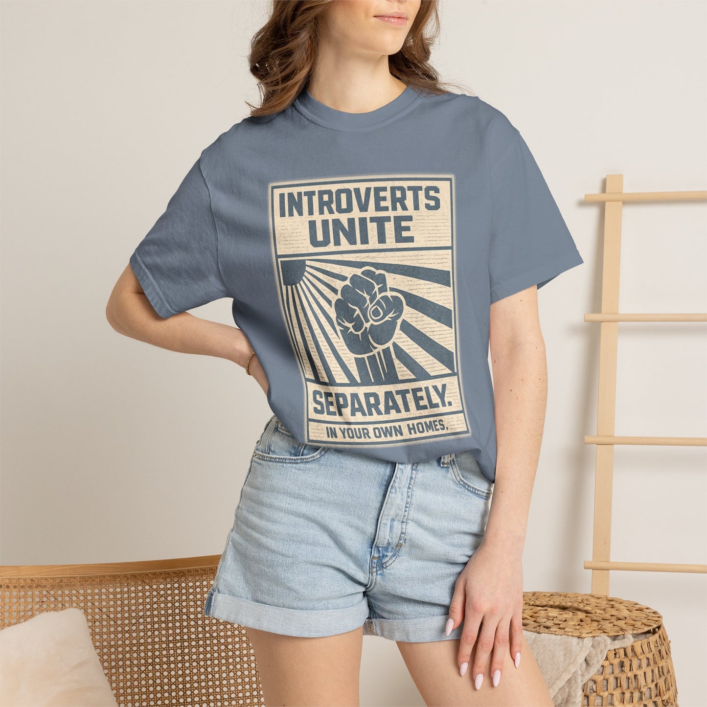 Introverts Unite Separately T-Shirt, Funny Introvert Tee