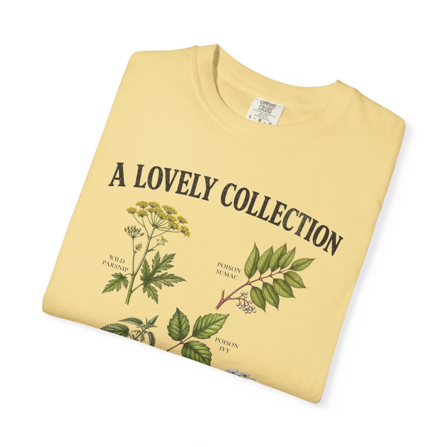 "A Lovely Collection of Bad Decisions" Hiking Camping Poisonous Plant Botanical T-Shirt