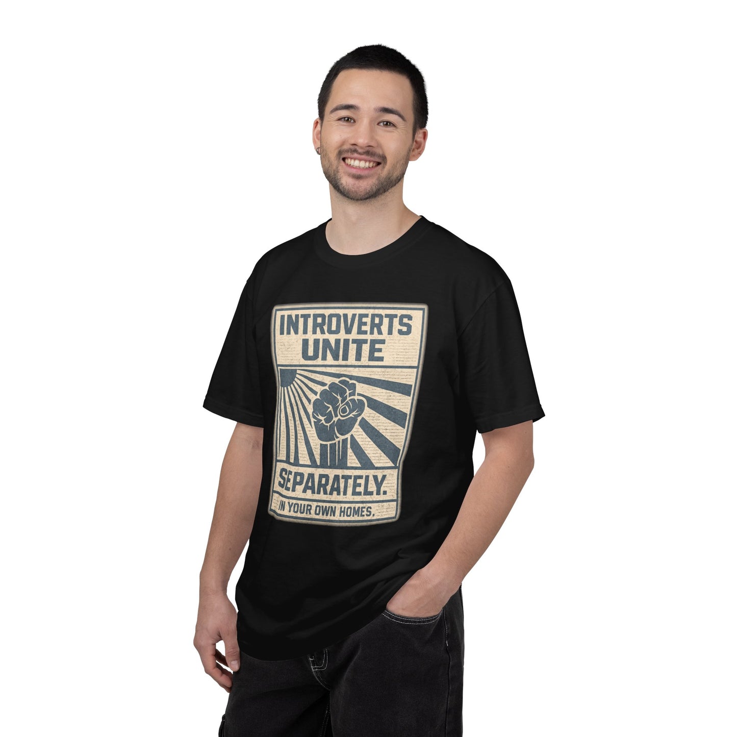 Introverts Unite Separately T-Shirt, Funny Introvert Tee