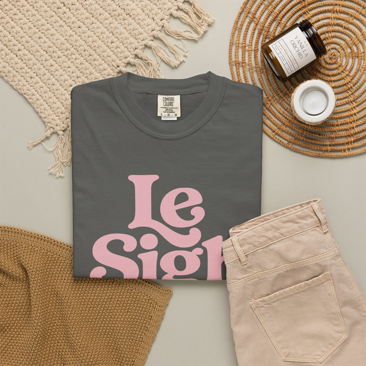 Vintage Le Sigh Retro Graphic Tee