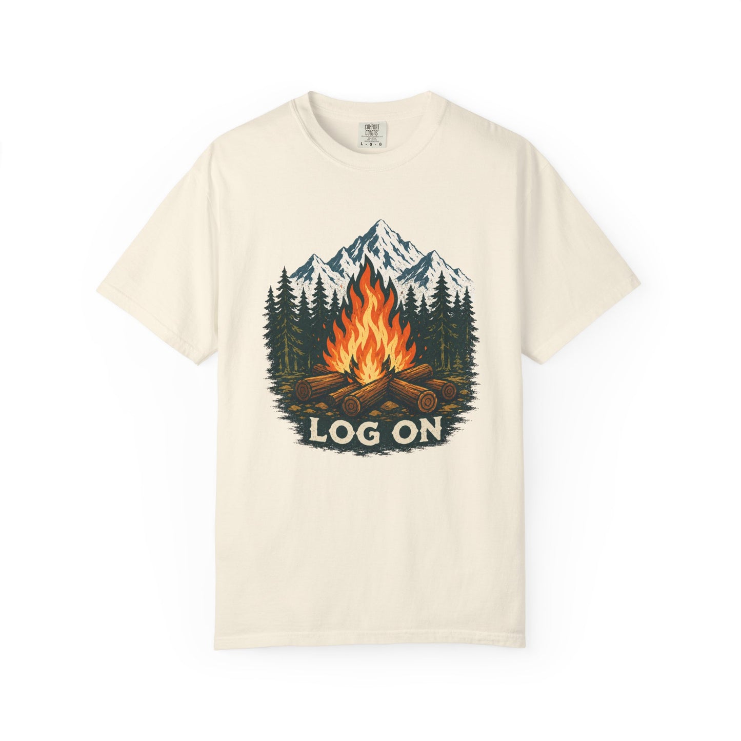 Campfire 'LOG ON' T-Shirt