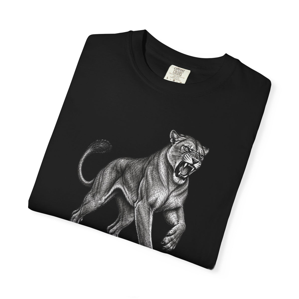 Stepped on a Lego Funny Vintage Lioness Animal Tee