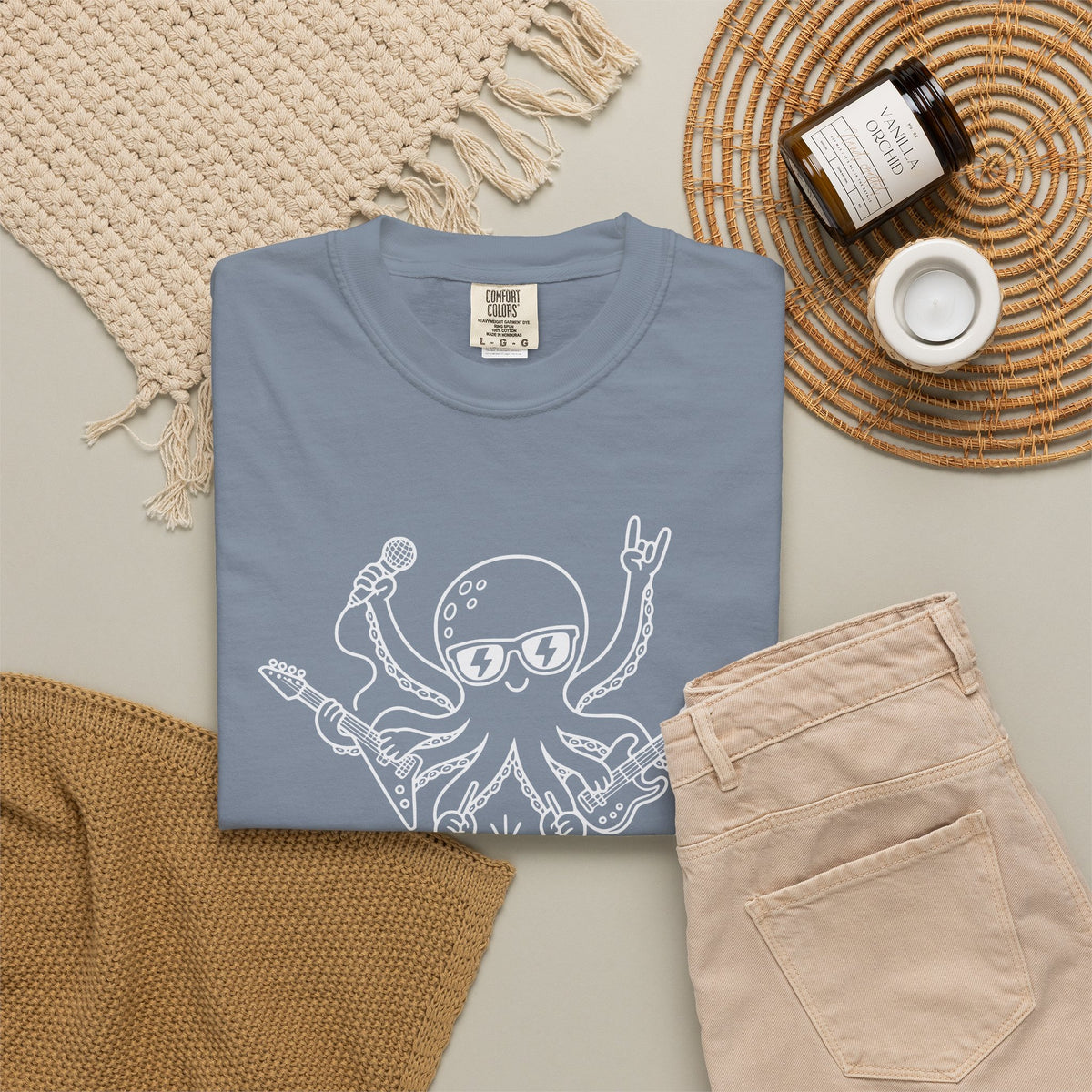 Rocktopus Octopus Music T-Shirt