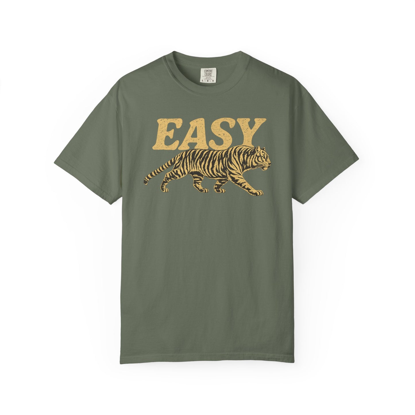 Easy Tiger Funny Retro Vintage Graphic T-Shirt