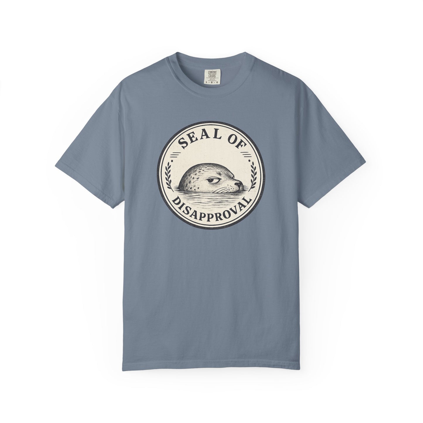 Seal of Disapproval Retro Badge T-Shirt