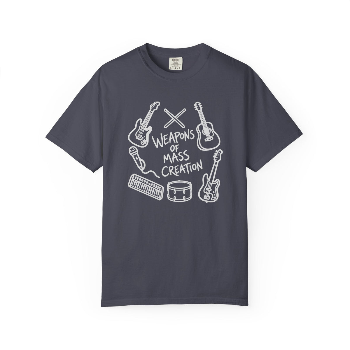 Weapons of Mass Creation T-Shirt Music Design