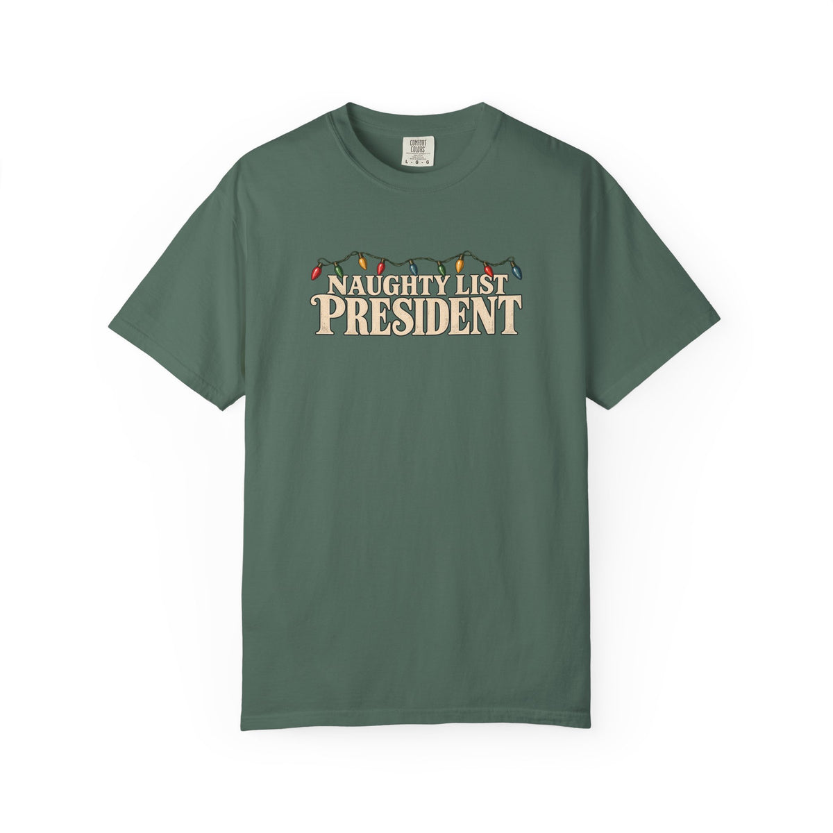 Naughty List President Christmas T-Shirt