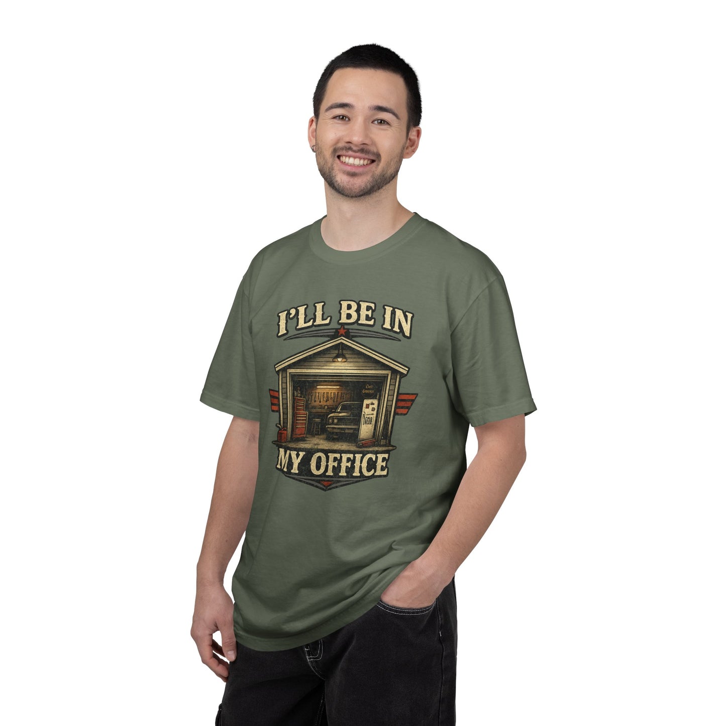 I’ll Be In My Office Garage Shirt | Funny Garage Tee | Car Guy Shirt | Mechanic Gift | Garage Humor Shirt