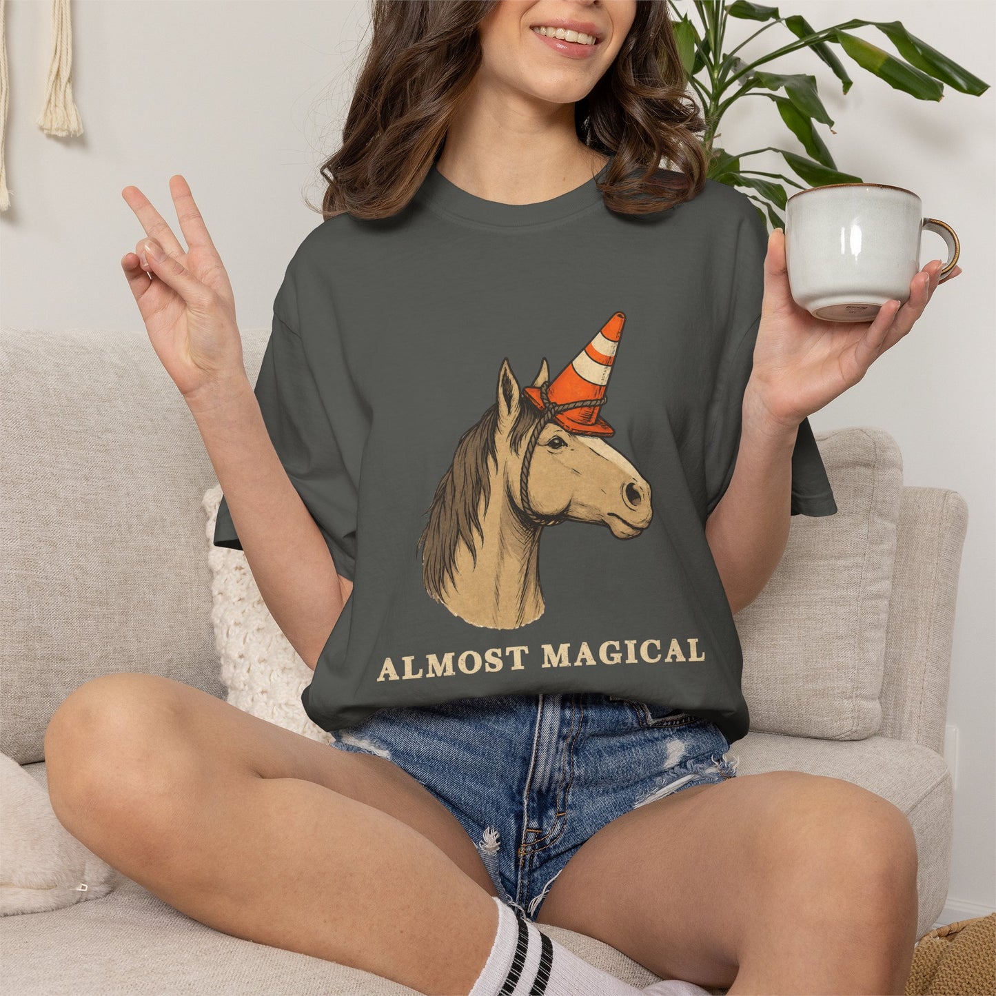 Almost Magical Horse Unicorn T-Shirt
