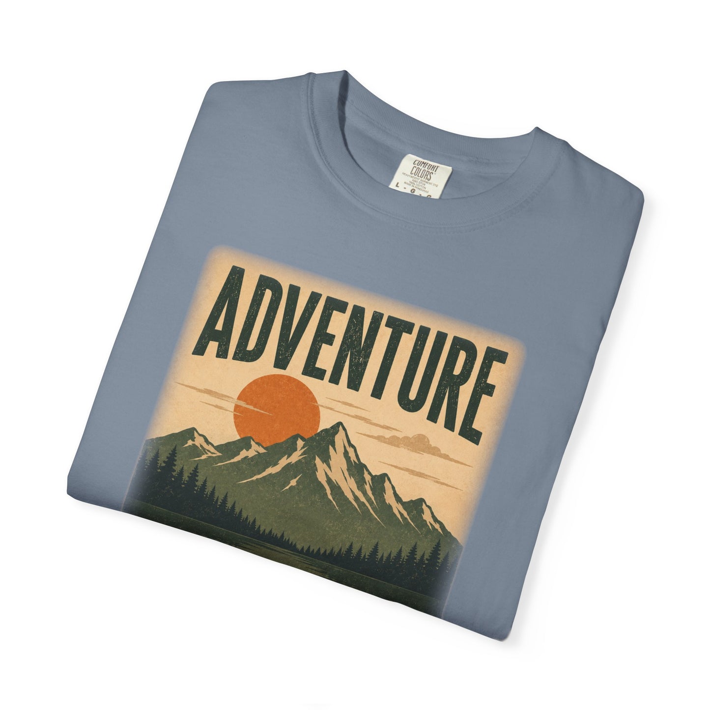 Adventure Is Out There (But So Are Bears and Poison Ivy) T-Shirt, Funny Hiking Graphic Tee