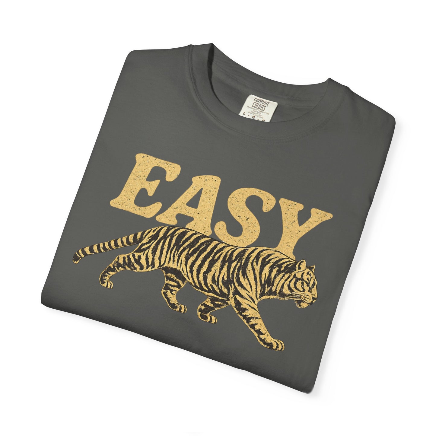 Easy Tiger Funny Retro Vintage Graphic T-Shirt