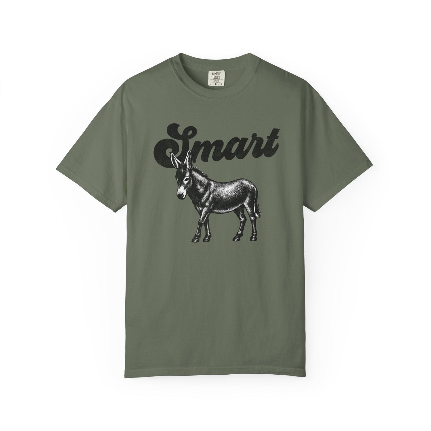 Smart Ass Donkey Funny Vintage Retro Graphic T-Shirt
