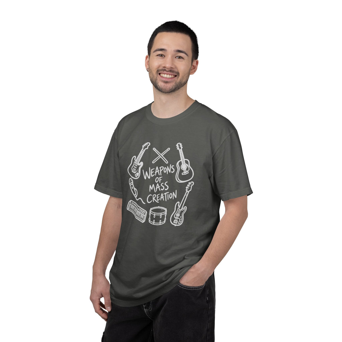 Weapons of Mass Creation T-Shirt Music Design
