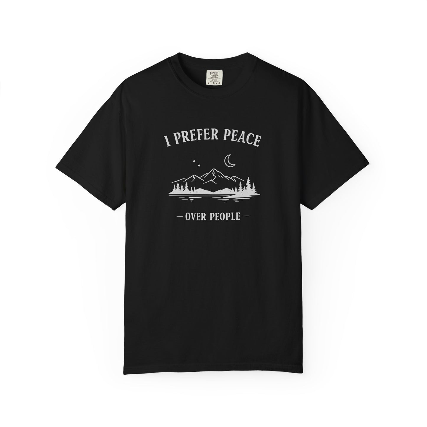 I Prefer Peace Over People Mountain Tee