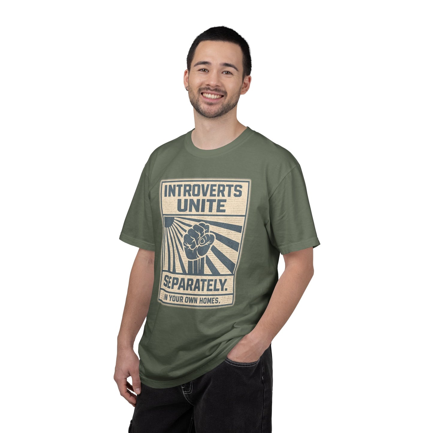 Introverts Unite Separately T-Shirt, Funny Introvert Tee