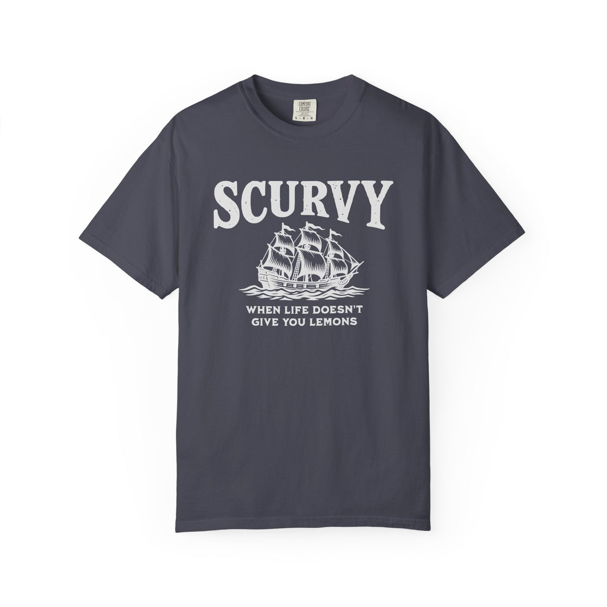 Scurvy 'When Life Doesn't Give You Lemons' Vintage Nautical Tee
