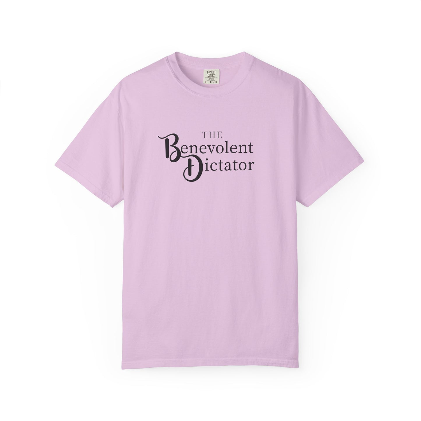 Benevolent Dictator T-Shirt — Retro Script Graphic Tee