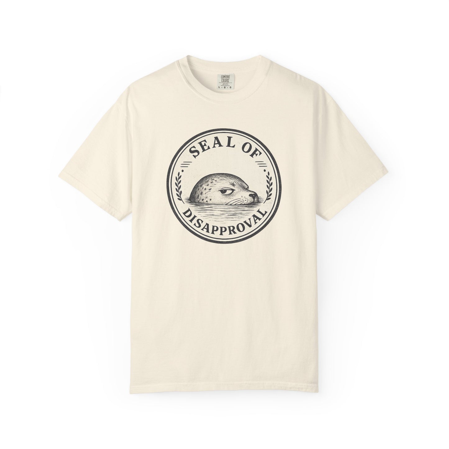 Seal of Disapproval Retro Badge T-Shirt