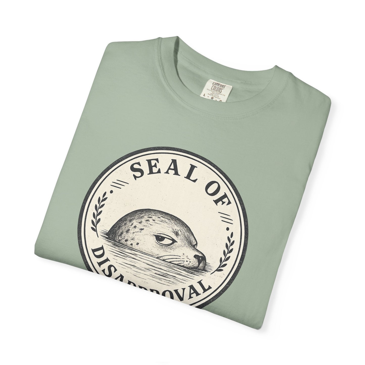 Seal of Disapproval Retro Badge T-Shirt