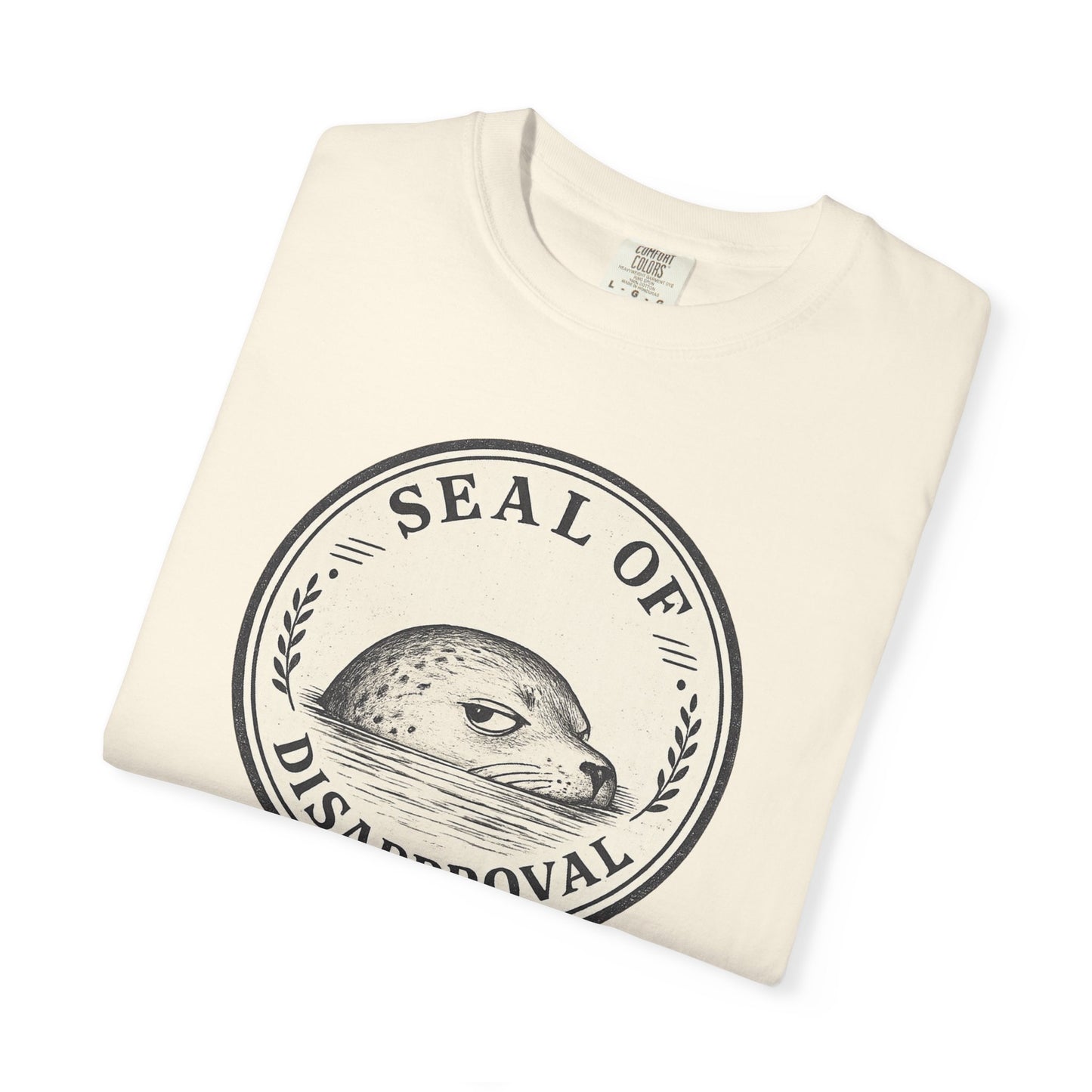 Seal of Disapproval Retro Badge T-Shirt