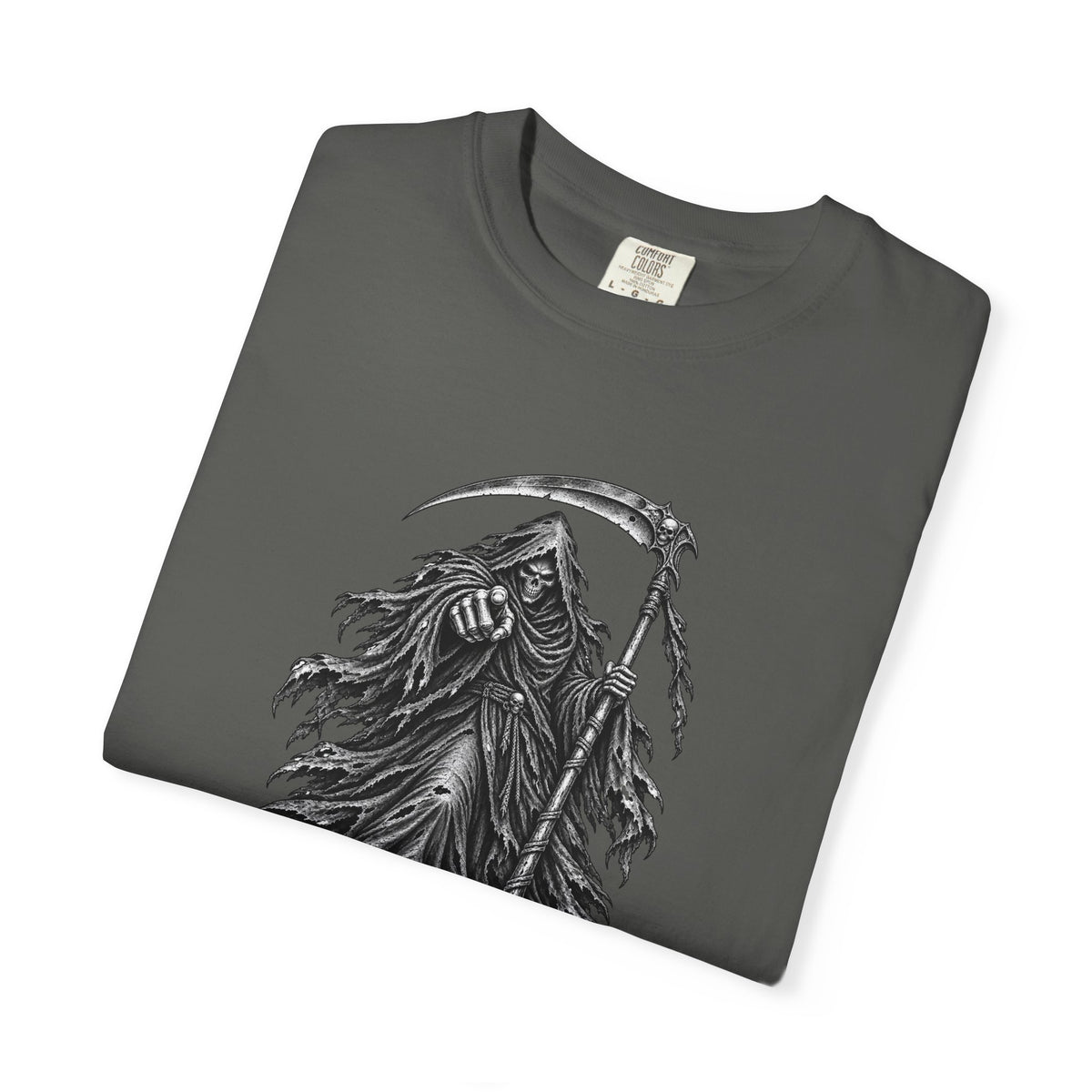 You Have Something in Your Teeth Funny Grim Reaper Graphic T-Shirt