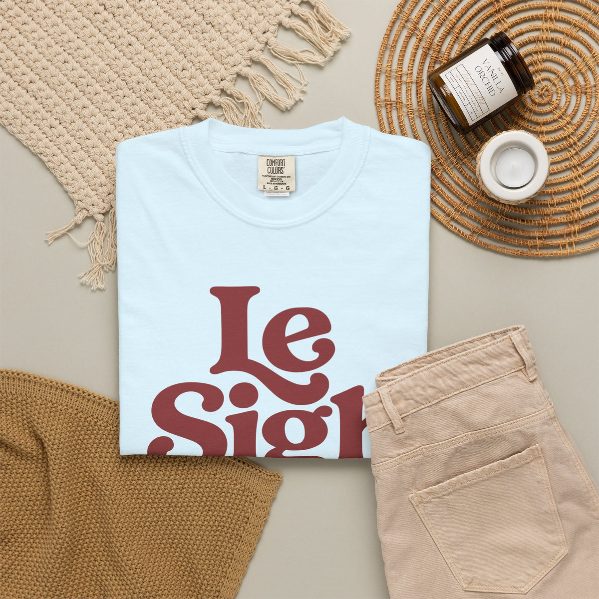 Vintage Le Sigh Retro Graphic Tee