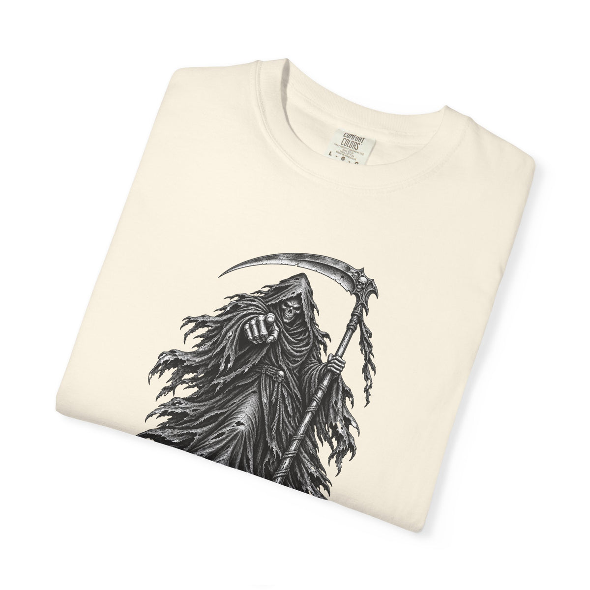 You Have Something in Your Teeth Funny Grim Reaper Graphic T-Shirt