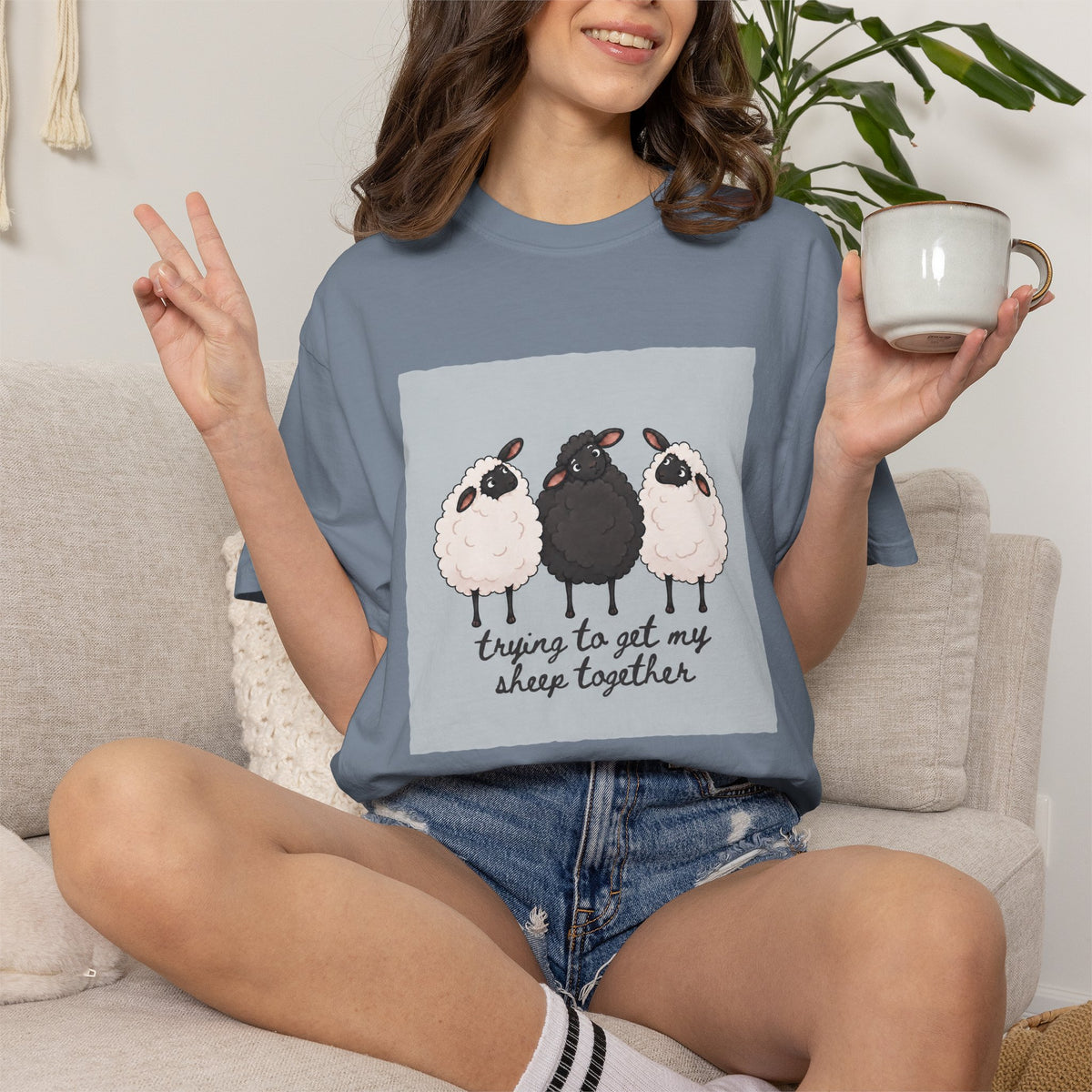 Trying to Get My Sheep Together T-Shirt