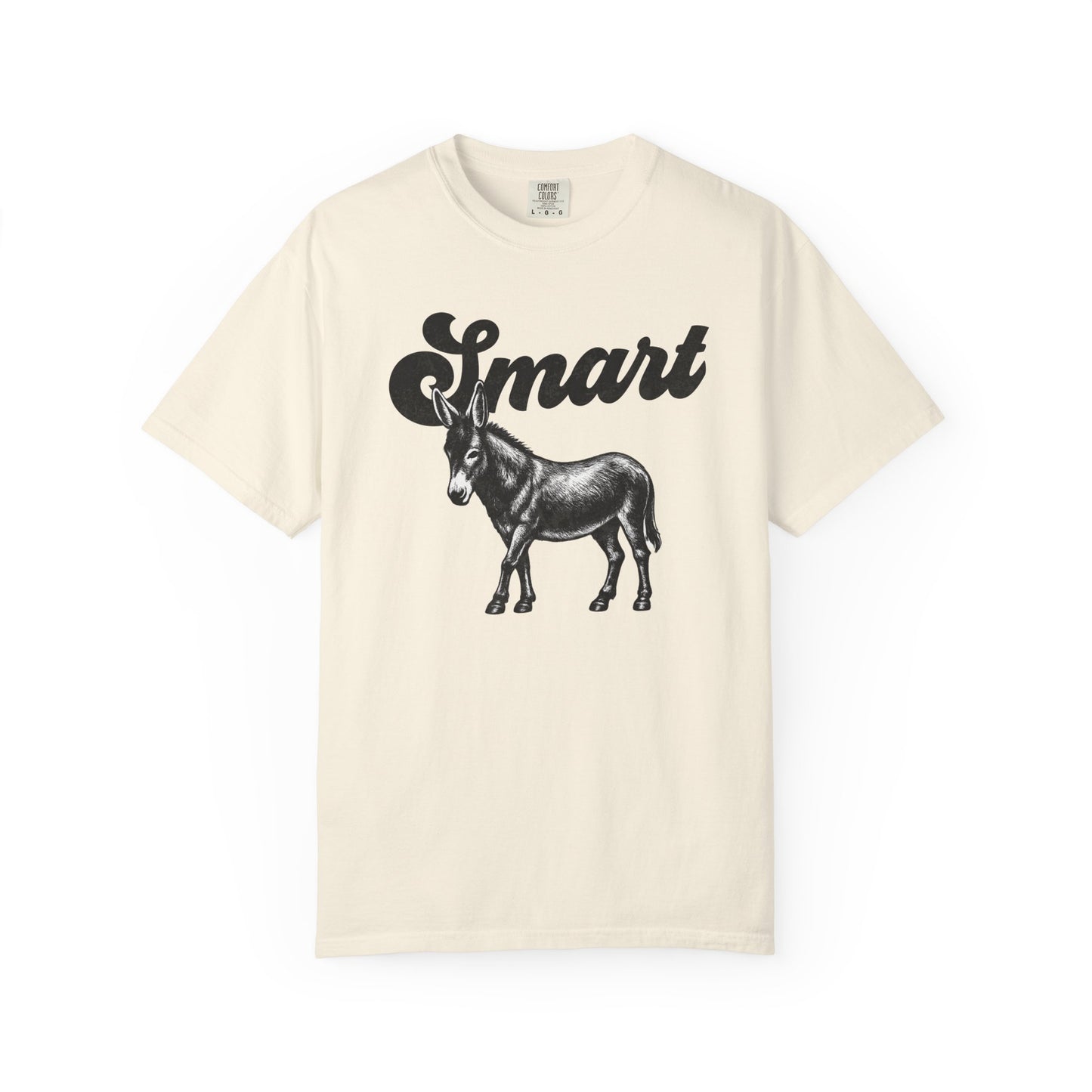 Smart Ass Donkey Funny Vintage Retro Graphic T-Shirt