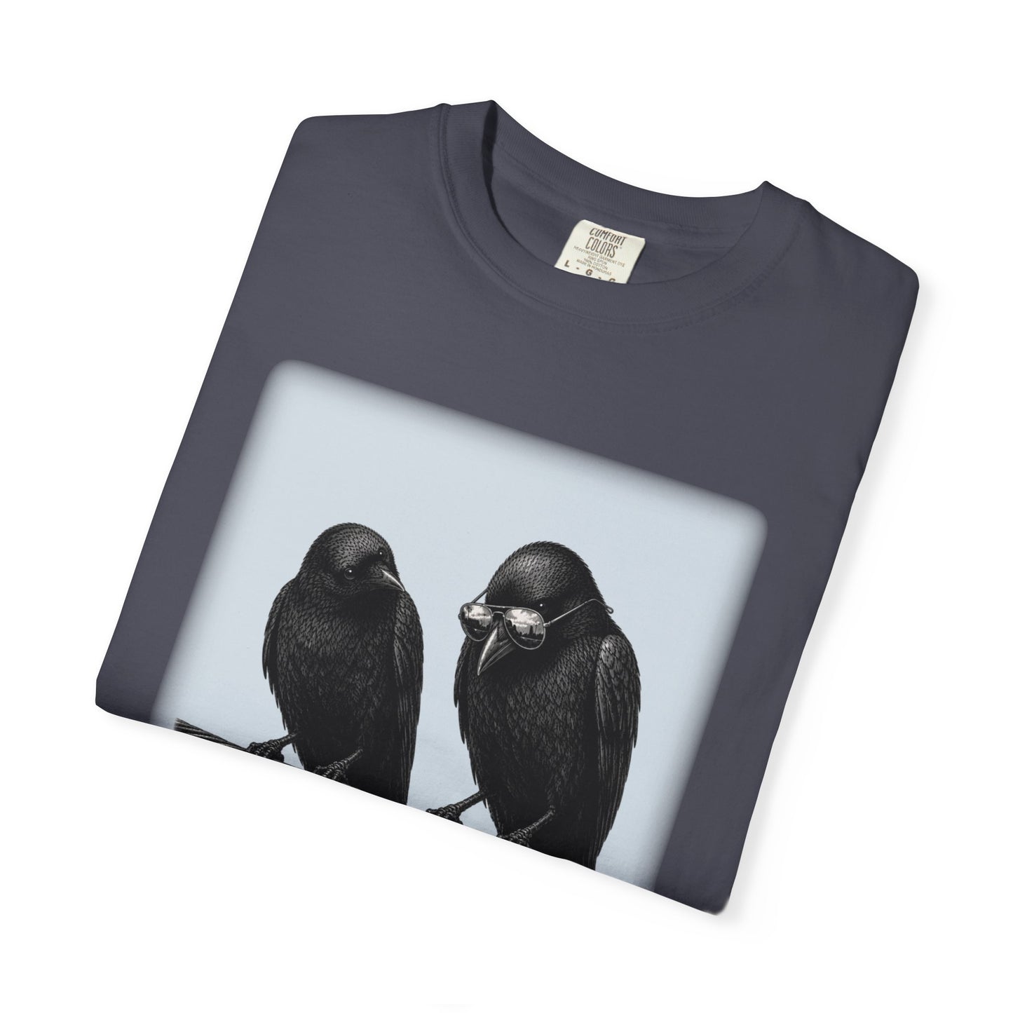 Collect Shiny Things Funny Crow T-Shirt, Raven & Crow Lover Gift Birdwatcher Graphic Tee