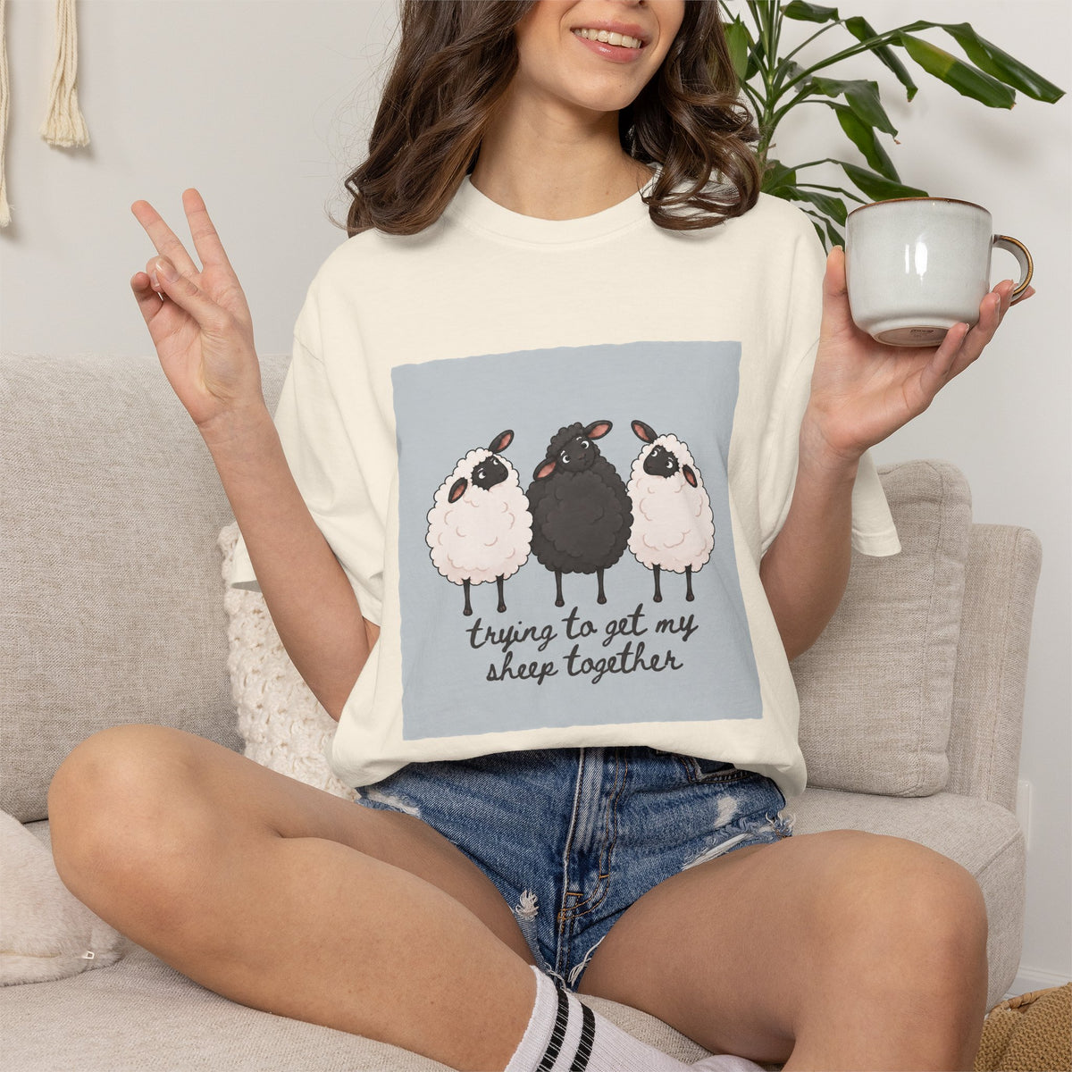 Trying to Get My Sheep Together T-Shirt
