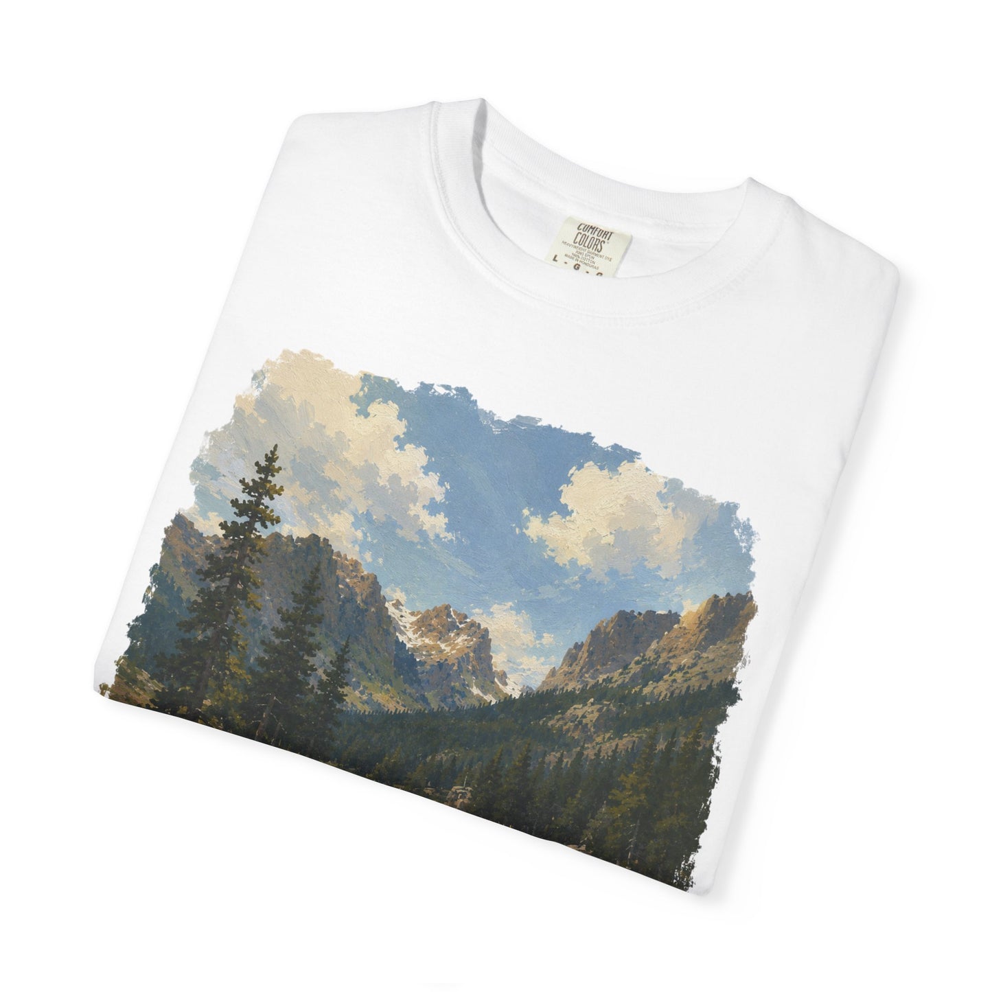 Rocky Mountain National Park T-Shirt — Scenic Lake Vintage Nature Tee