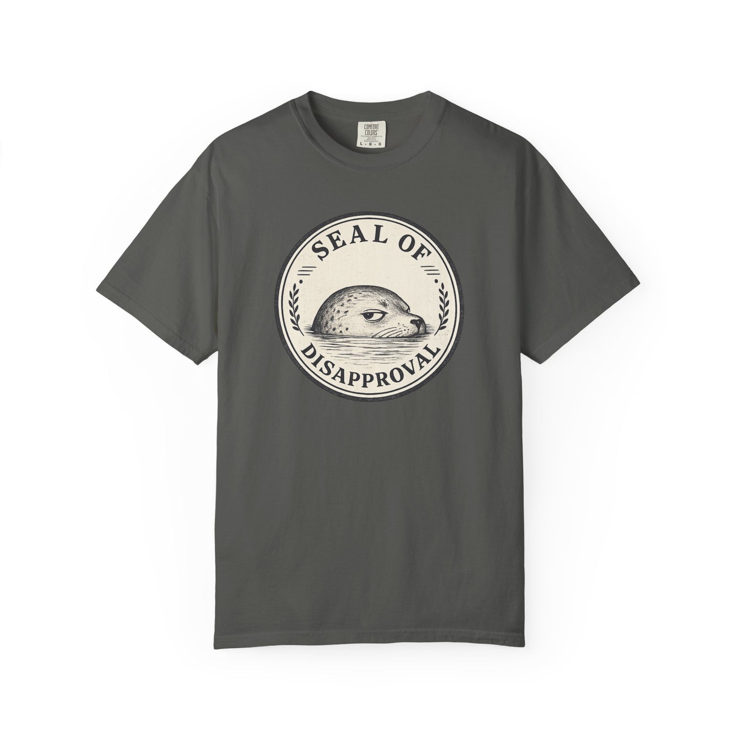 Seal of Disapproval Retro Badge T-Shirt