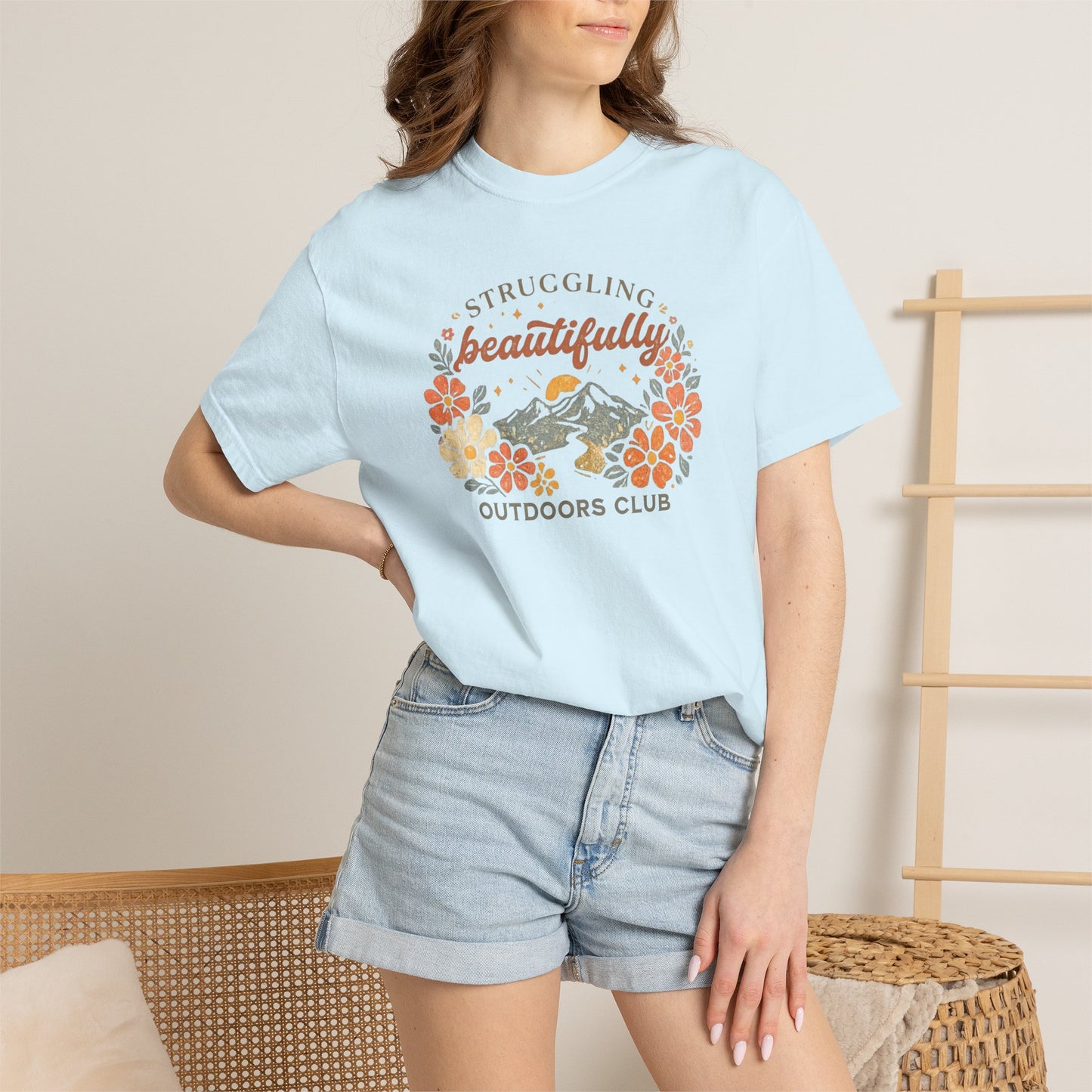Struggling Beautifully Outdoors Club T-Shirt