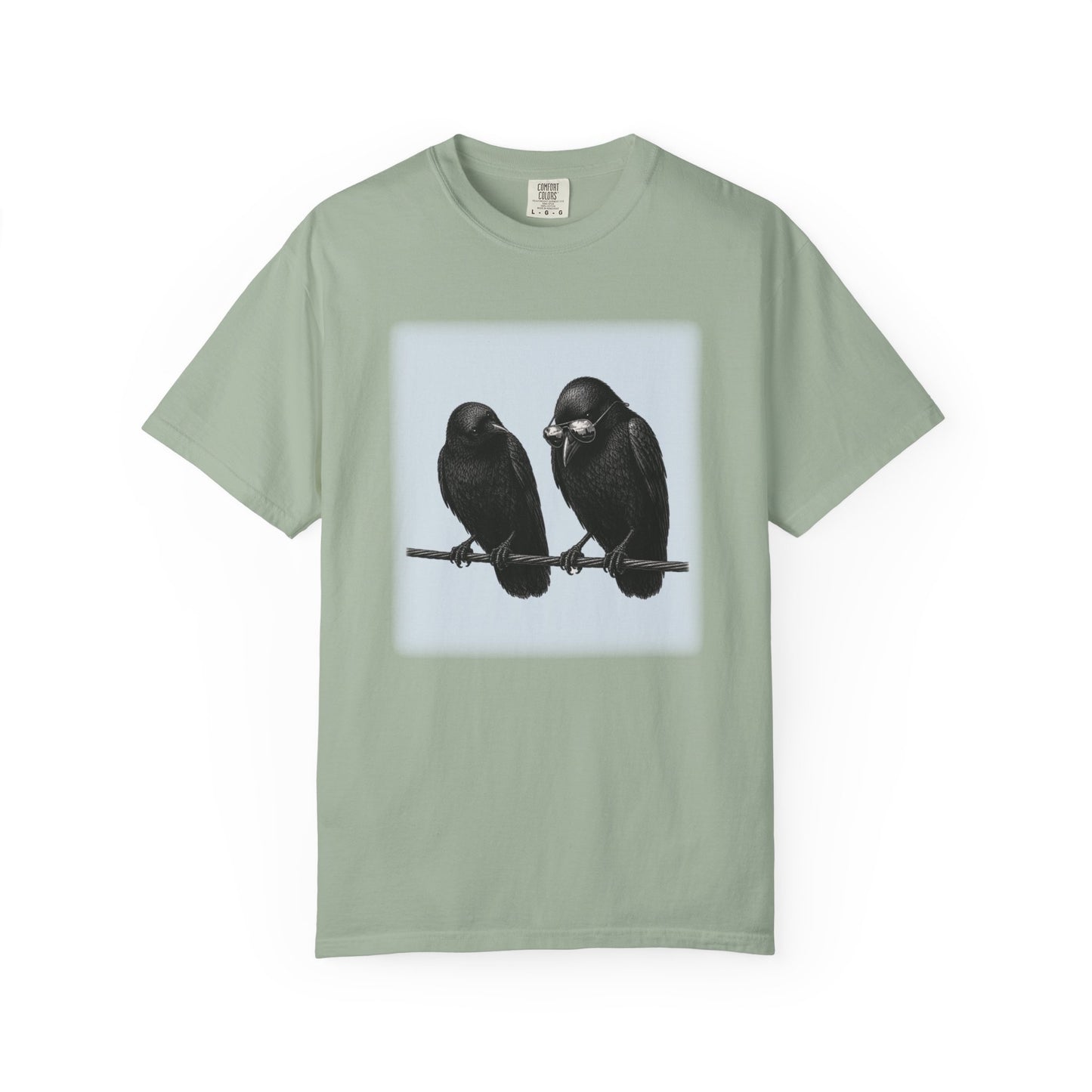 Collect Shiny Things Funny Crow T-Shirt, Raven & Crow Lover Gift Birdwatcher Graphic Tee